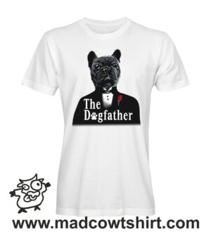 000553 the dogfather T-shirt Uomo Donna Bambino